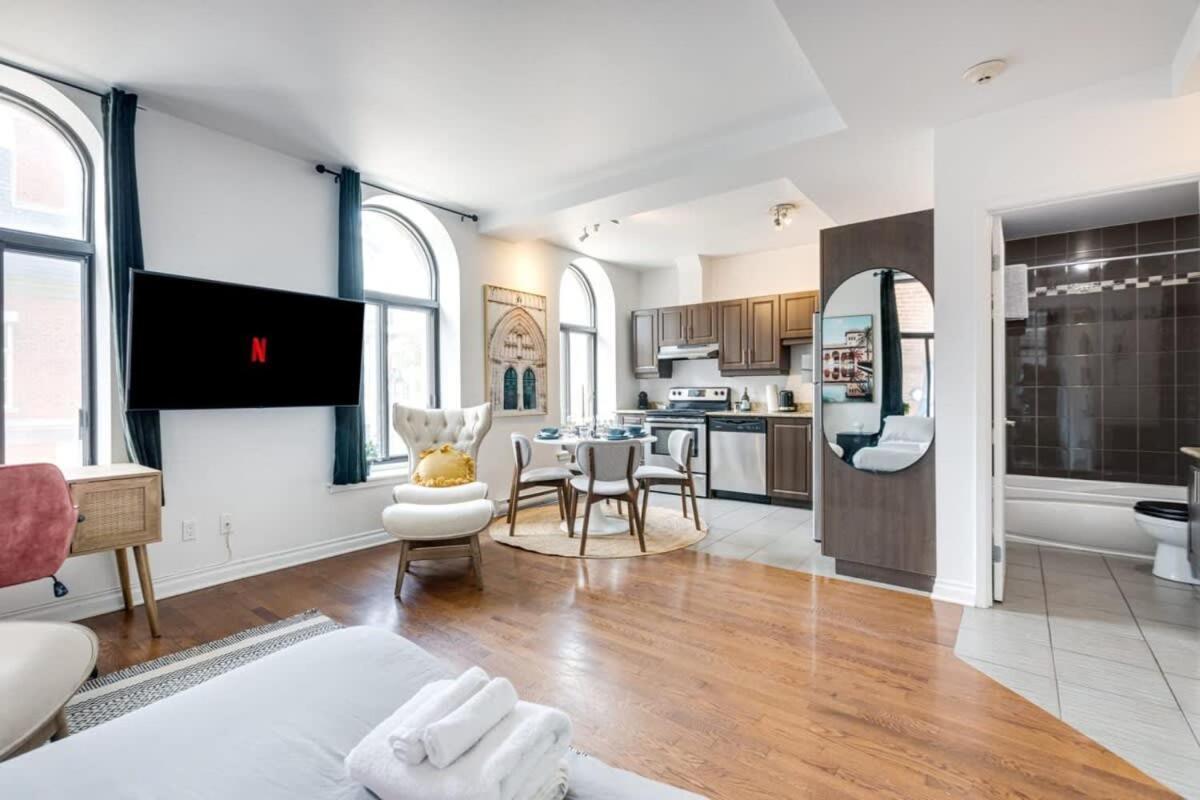 M11 Bright Studio In The Heart Of Mtl Montreal Exterior foto